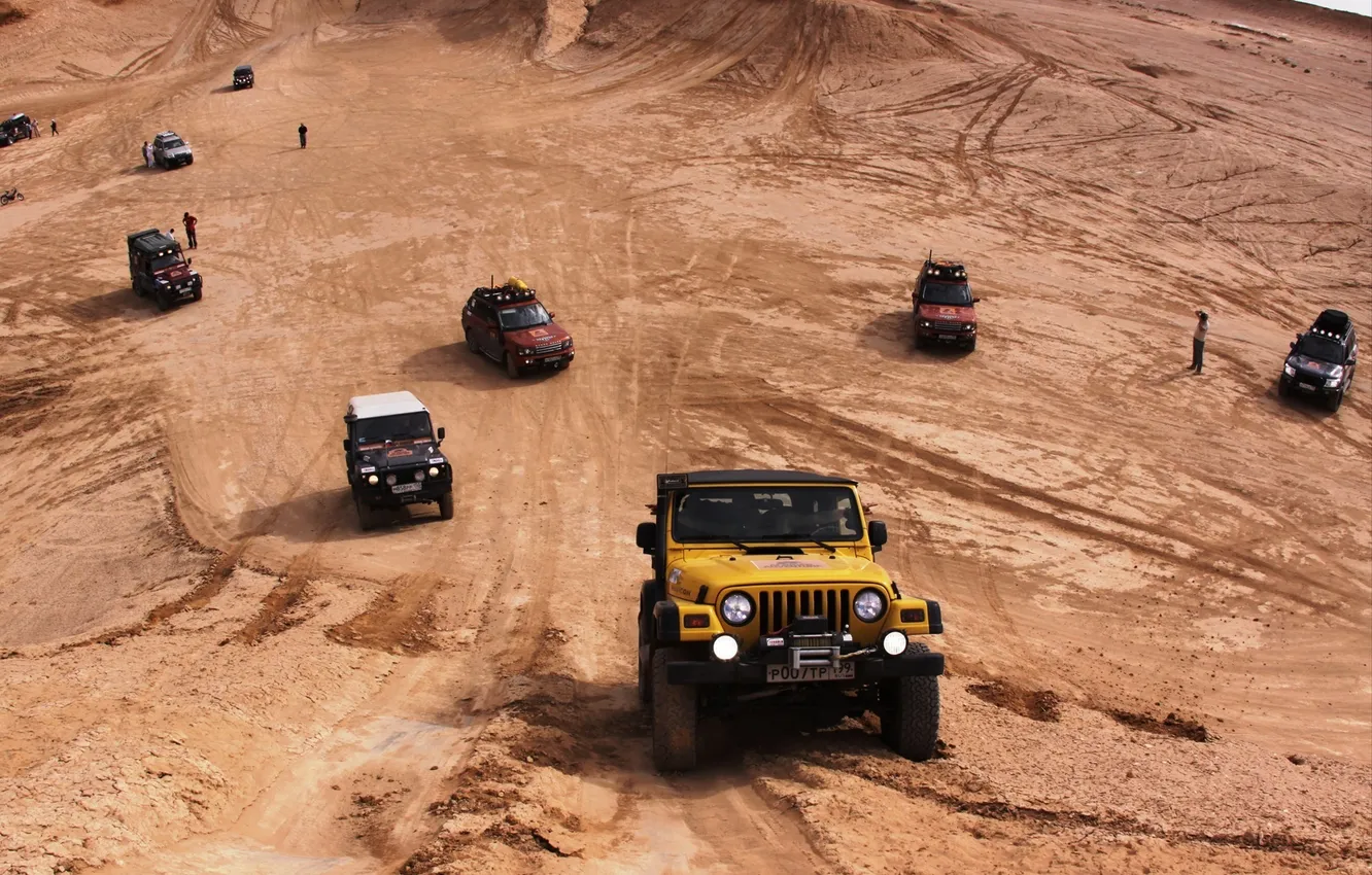 Photo wallpaper car, auto, Jeep