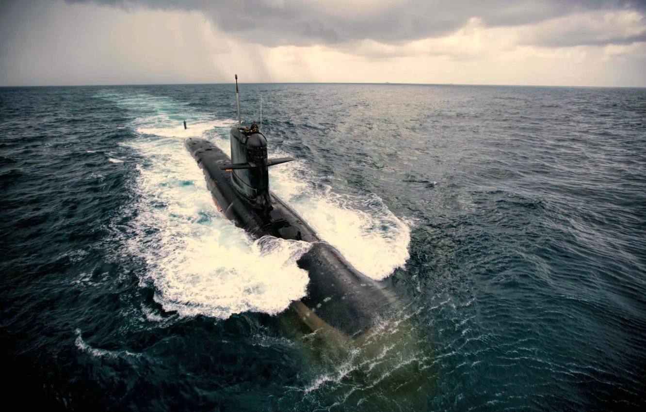 Photo wallpaper India, submarine, Kalvari