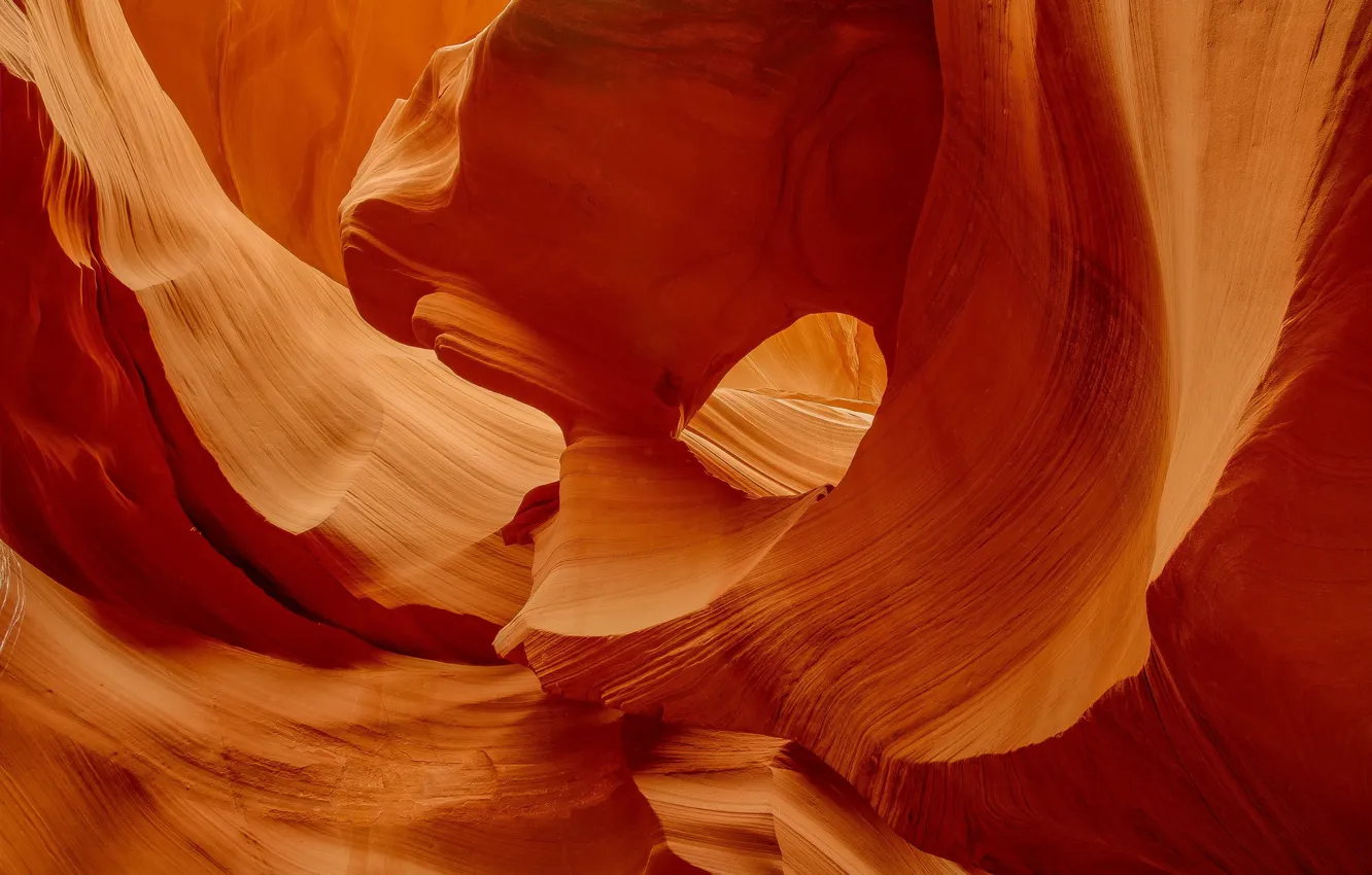 Photo wallpaper canyon, USA, Arizona, Antelope Canyon
