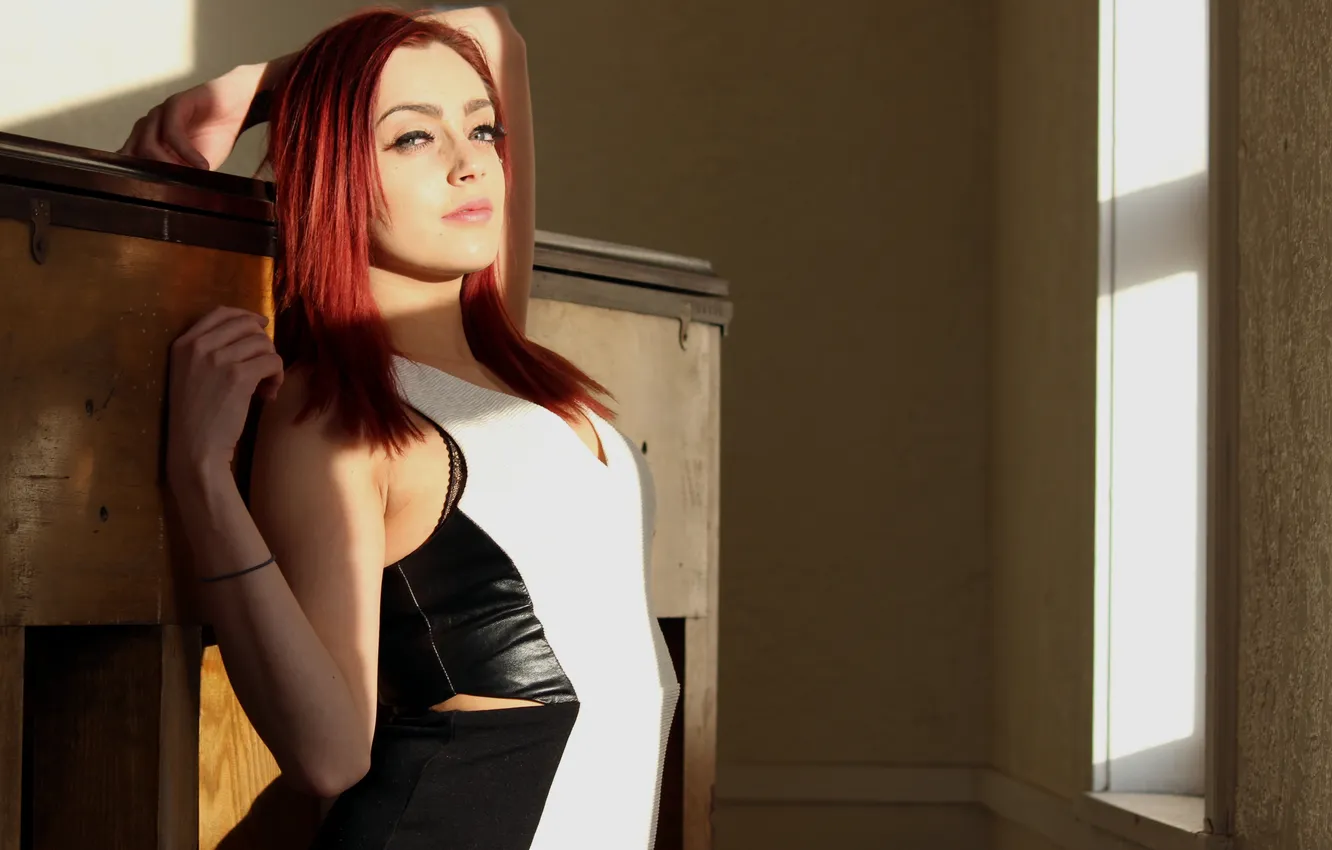 Photo wallpaper look, light, face, Tiana