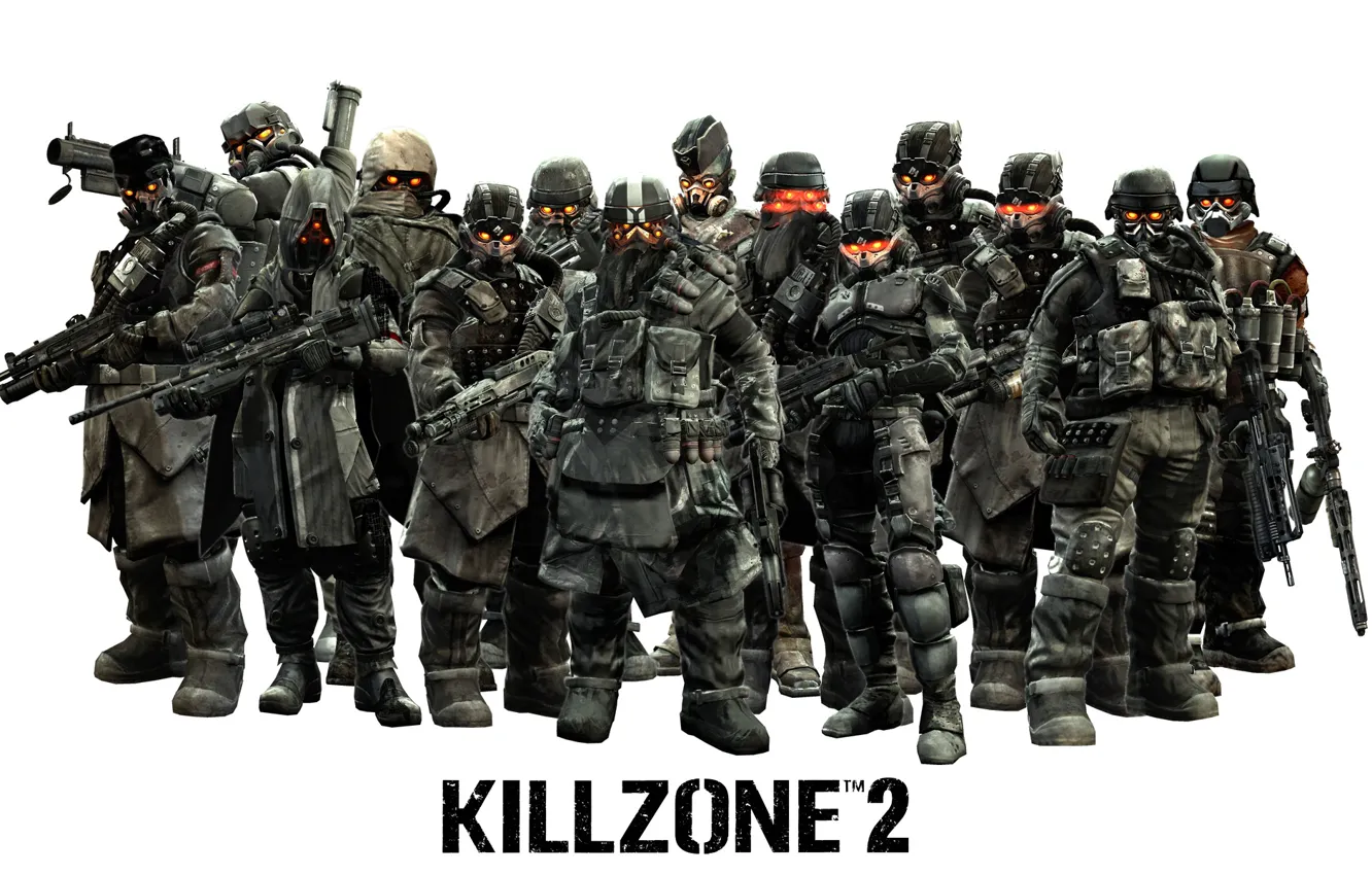 Photo wallpaper killzone, army, helghast