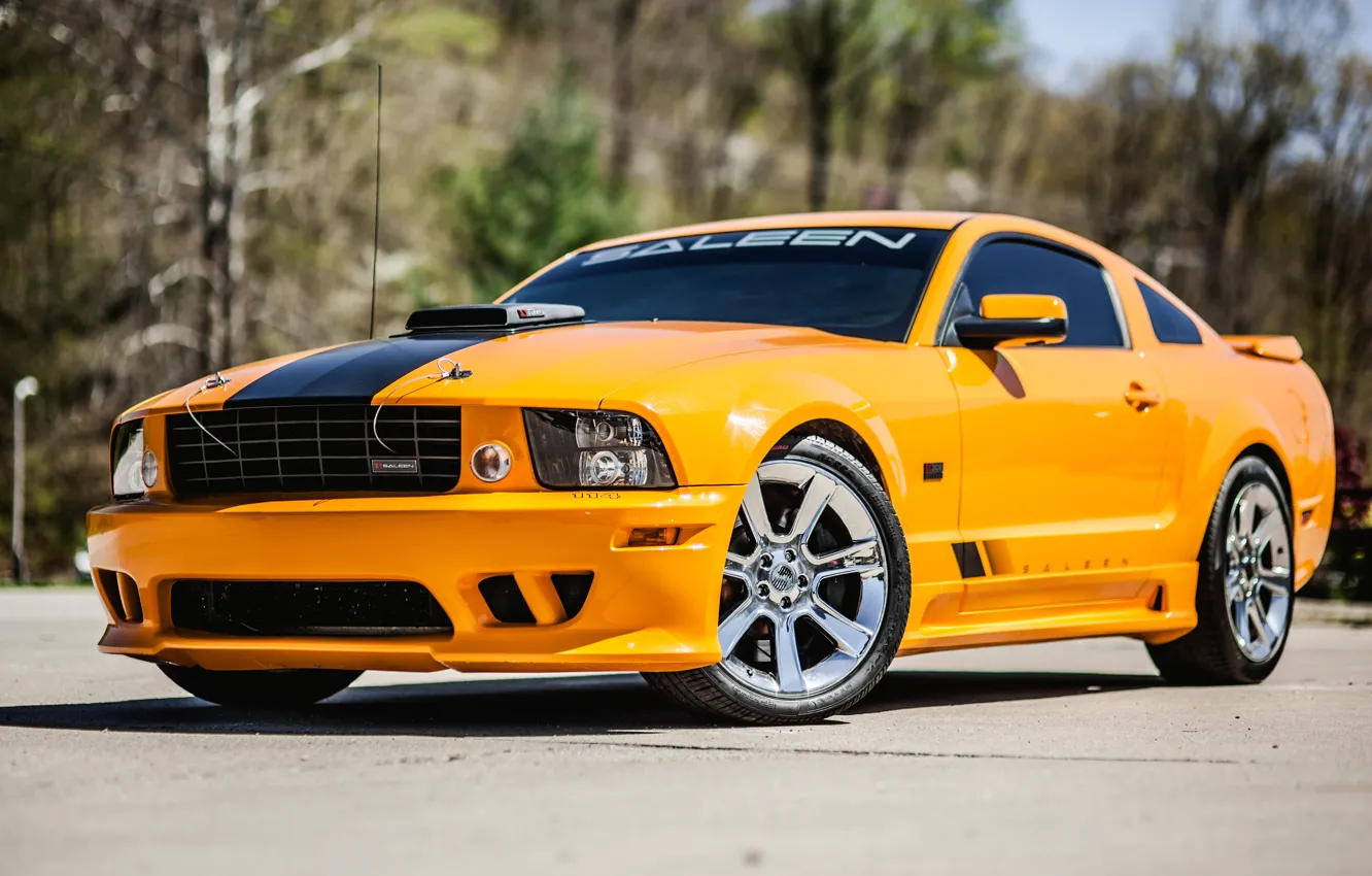 Photo wallpaper Mustang, Ford, 2008, Saleen, S302, Extreme