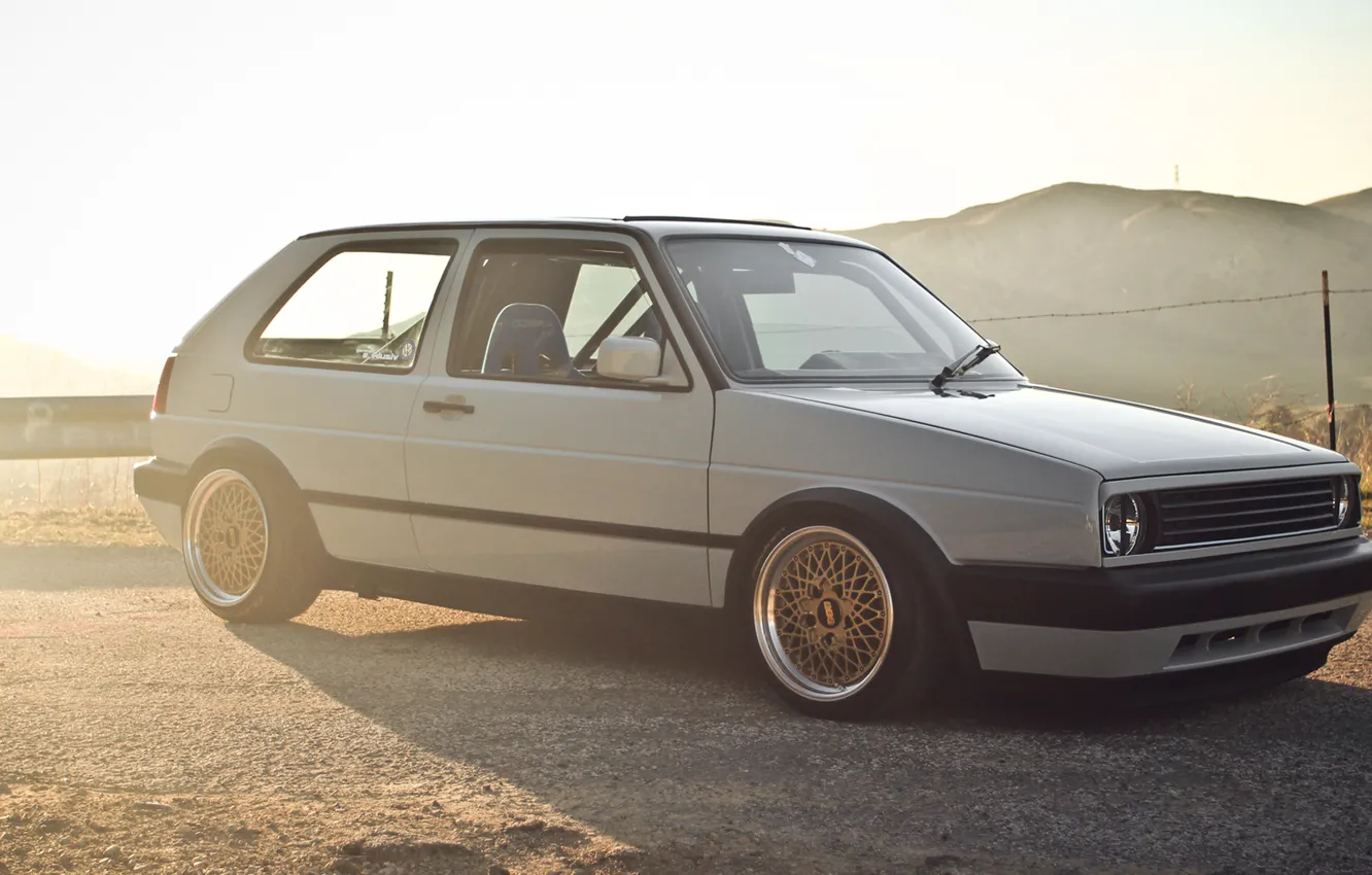 Photo wallpaper volkswagen, Golf, golf, Volkswagen