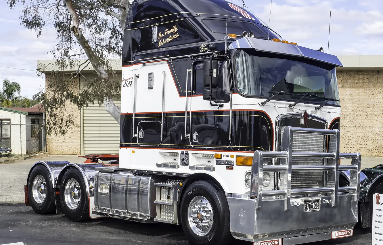 Photo wallpaper Truck, Kenworth, K108