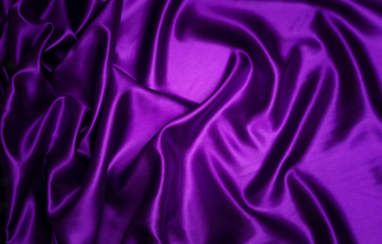 Photo wallpaper purple, background, silk, fabric, purple, folds, texture, silk