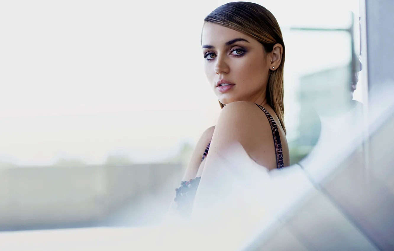 Photo wallpaper look, girl, actress, Ana de Armas, Ana de Armas