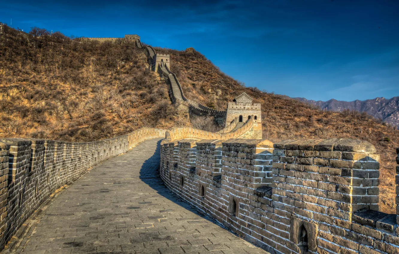 Photo wallpaper China, Beijing, Great Wall, Huairou