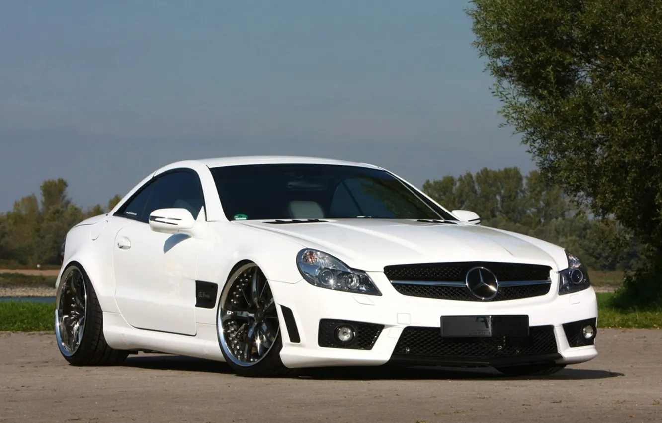 Photo wallpaper Mercedes, Benz, tuning