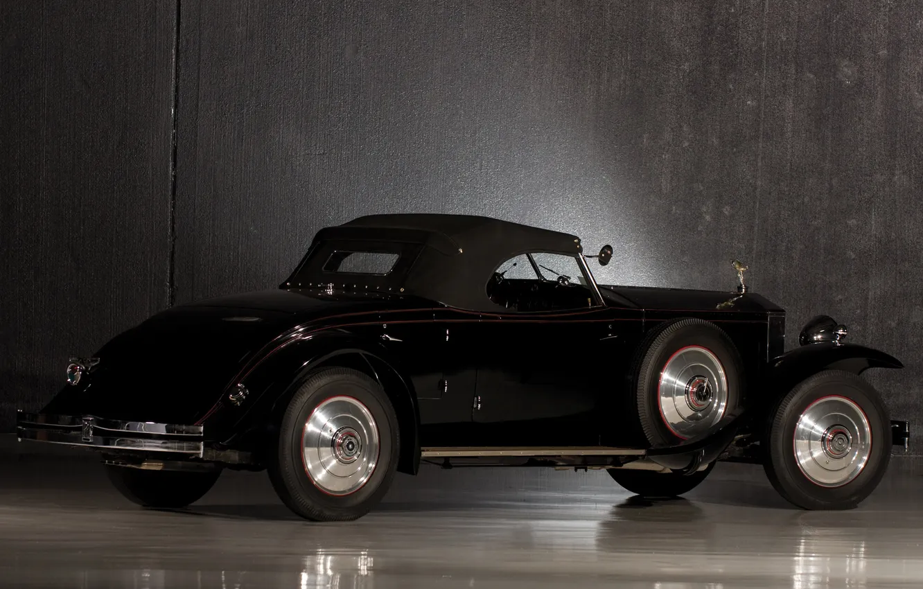 Photo wallpaper Roadster, 1932, retro cars, Retro Cars, Rolls-Royce Phantom II, Henley Brewster, Rolls-Royce Phantom II Henley …