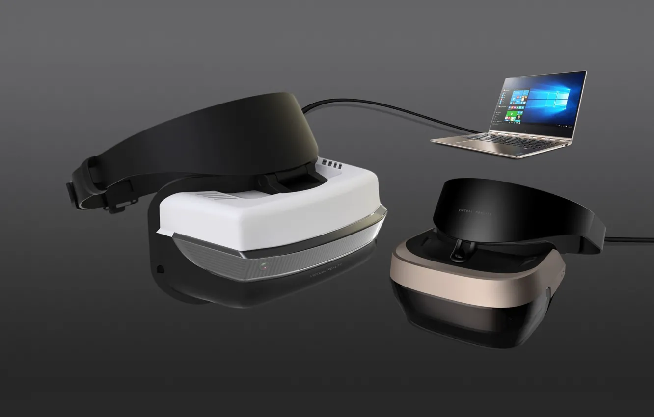 Photo wallpaper Microsoft, windows, Windows 10, VR, Virtual Reality, VR Headset