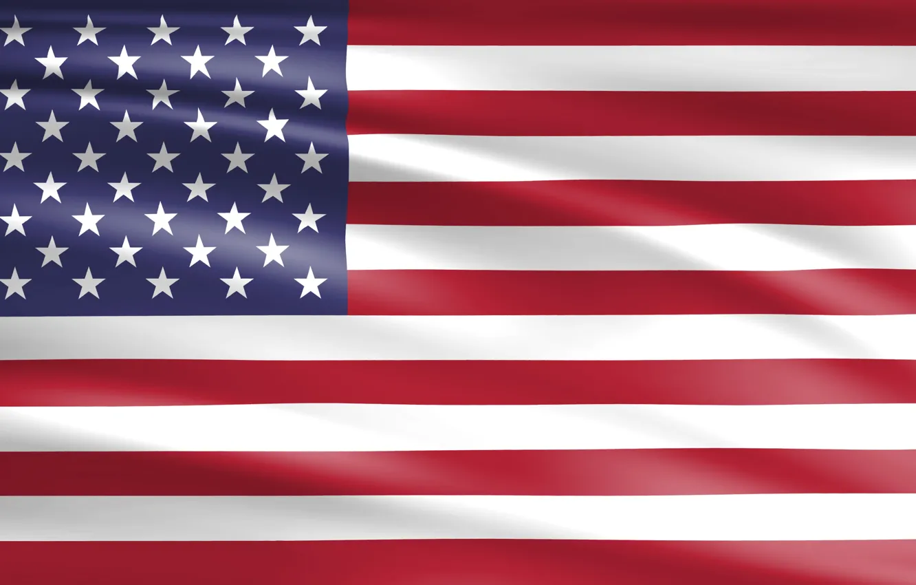 Photo wallpaper USA, Star, American, Flag, America, American Flag, Float, United Staes