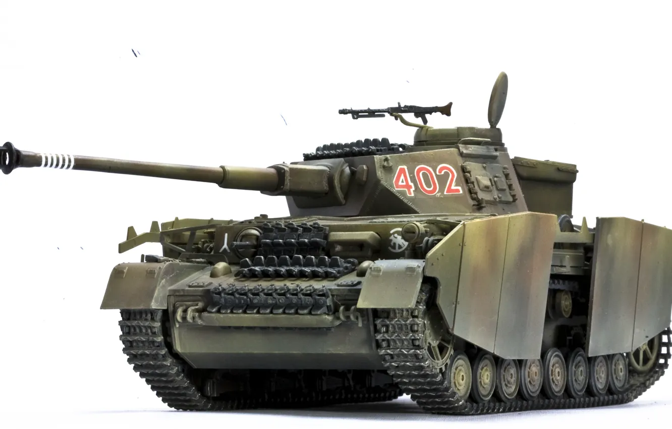 Photo wallpaper toy, tank, German, average, Panzerkampfwagen IV, model, period, The second world war