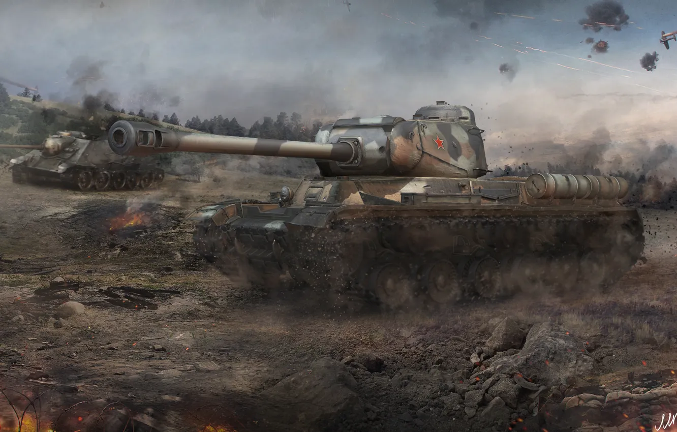 Photo wallpaper tank, USSR, USSR, WoT, tank, World of Tanks, tanks, World Of Tanks