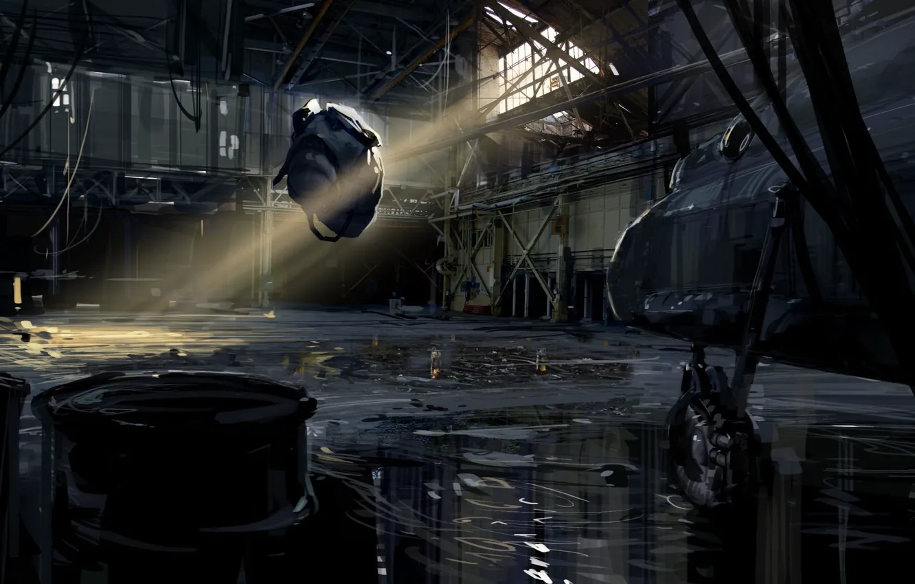 Photo wallpaper hangar, Half-Life, Valve, Advisor Alliance
