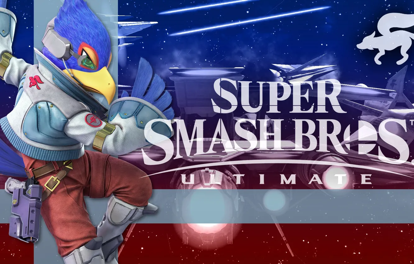 Photo wallpaper bird, character, Super Smash Bros Ultimate