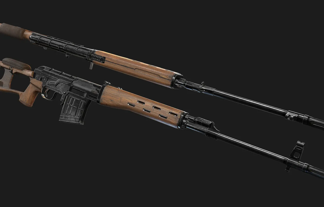 Photo wallpaper Russia, SVD, Dragunov sniper rifle, Yevgeny Dragunov