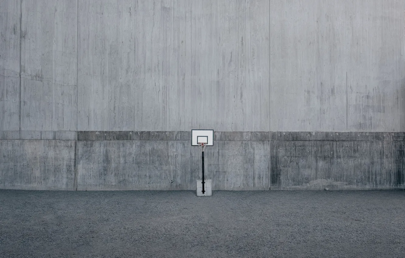 Photo wallpaper sport, basketball, Playground