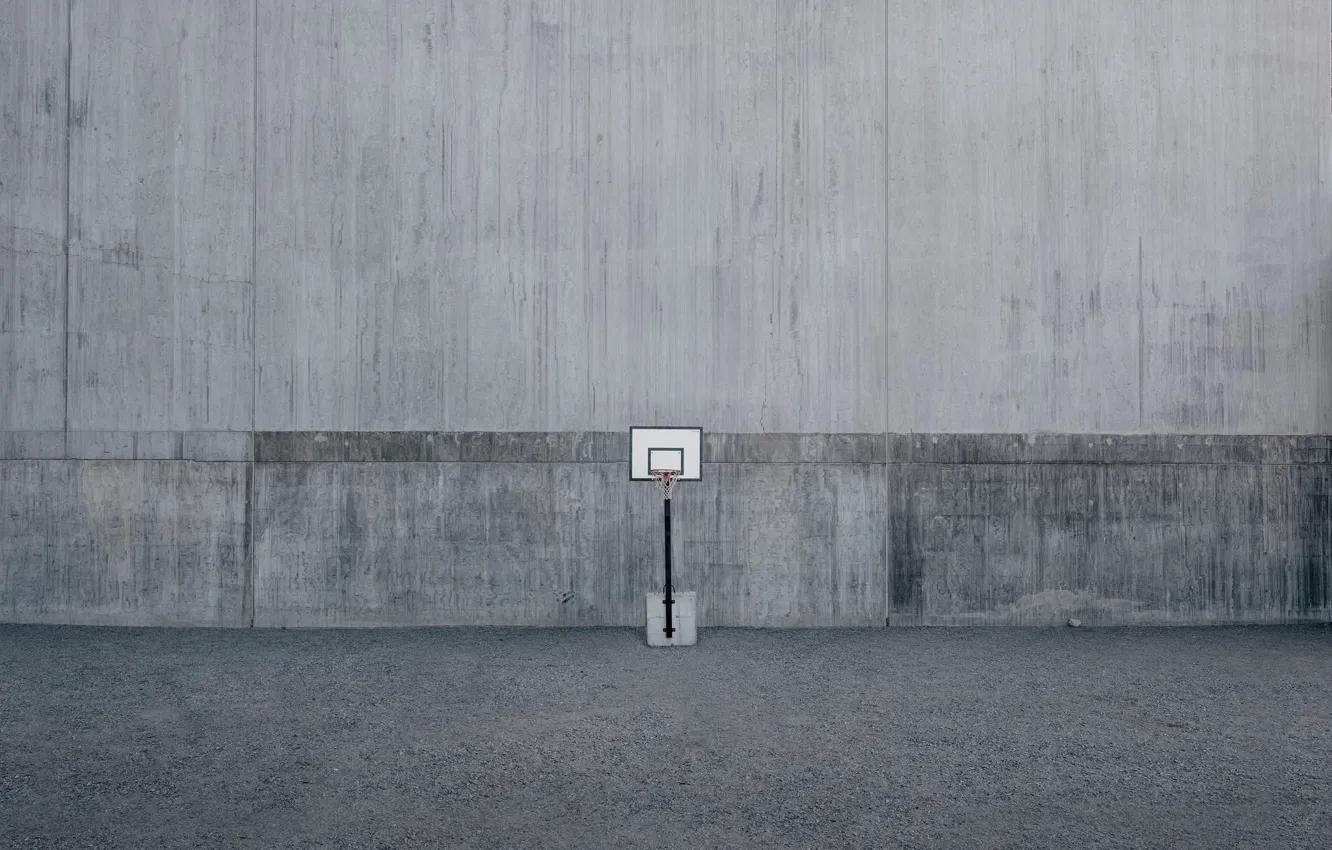 Photo wallpaper sport, Basketball, Playground