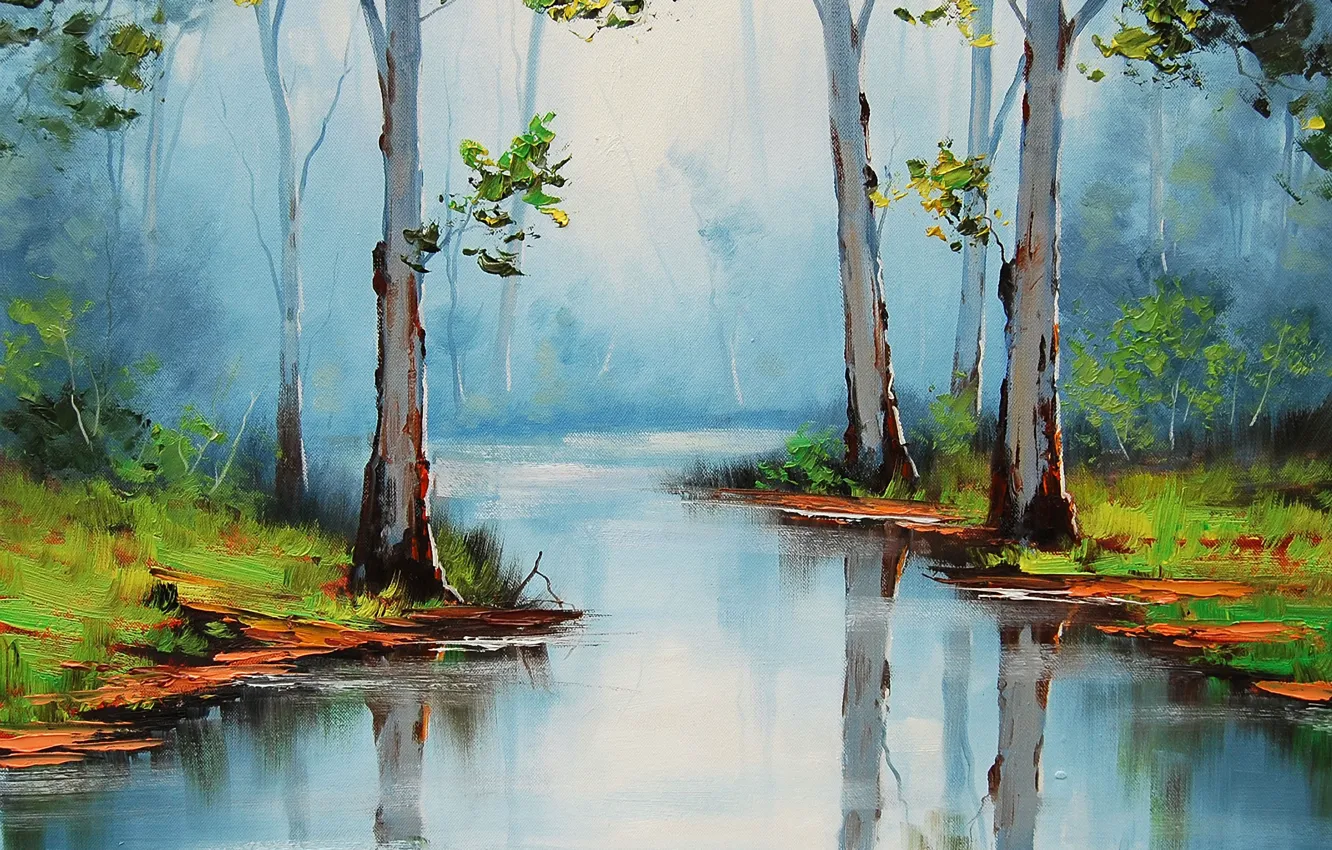 Photo wallpaper figure, art, ARTSAUS, RIVER GUMS