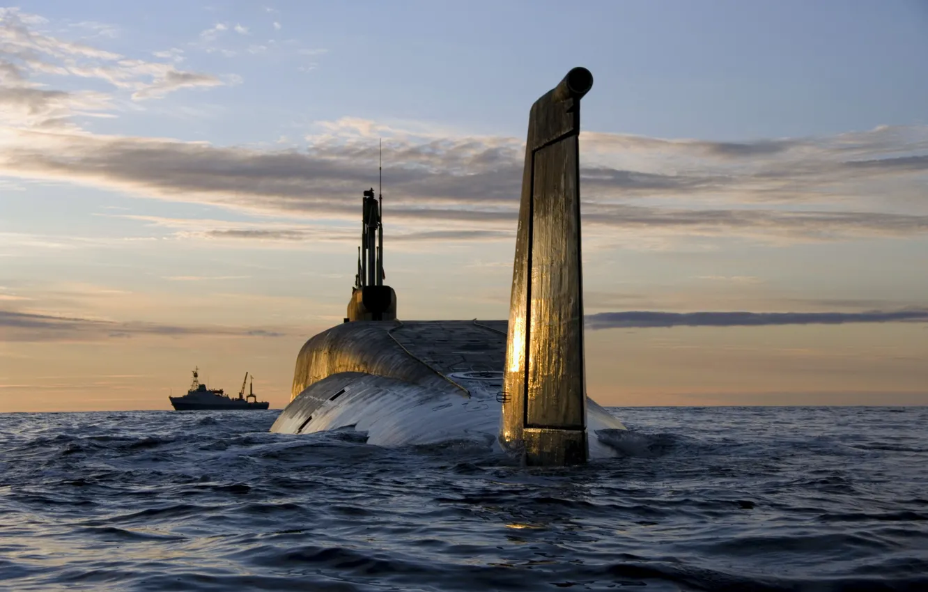Photo wallpaper Borey, the project 955, the atomic submarine
