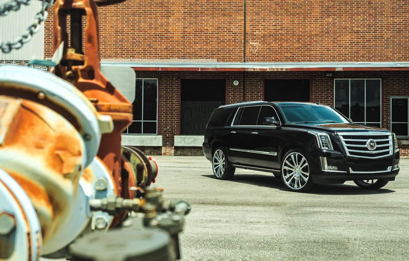 Photo wallpaper cadillac, new, escalade