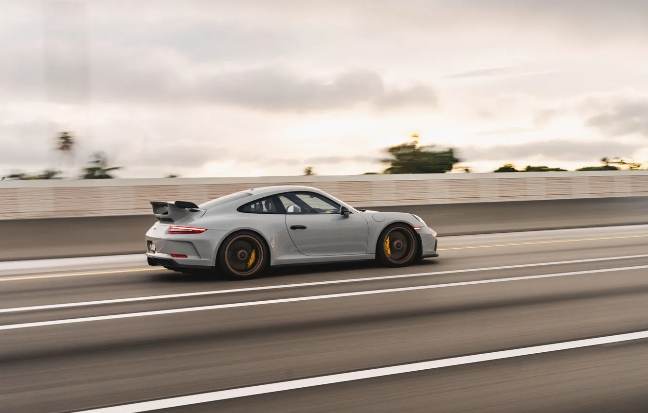 Photo wallpaper car, Porsche, 991 GT3