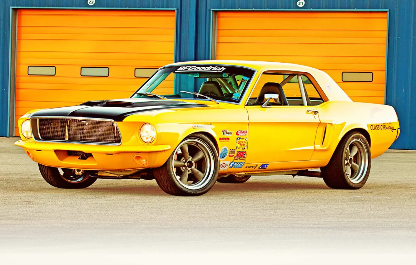Photo wallpaper Ford Mustang, Vehicle, Pony Car