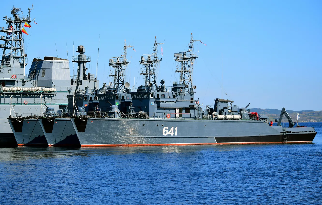Photo wallpaper pier, Kolomna, basic, minesweeper, Yadrin, Kotelnich
