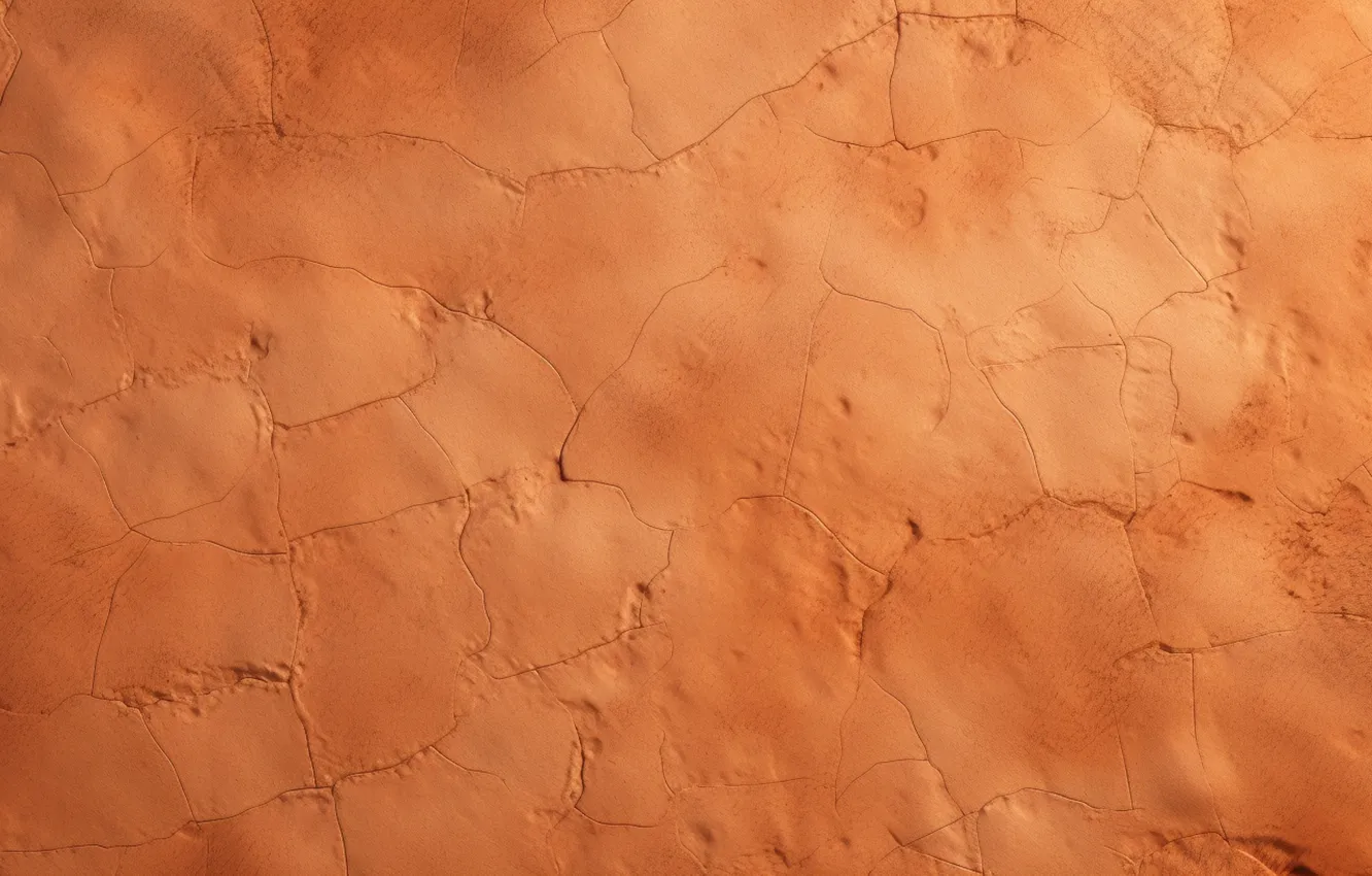 Photo wallpaper surface, cracked, texture, clay, terracotta, AI art, neural network