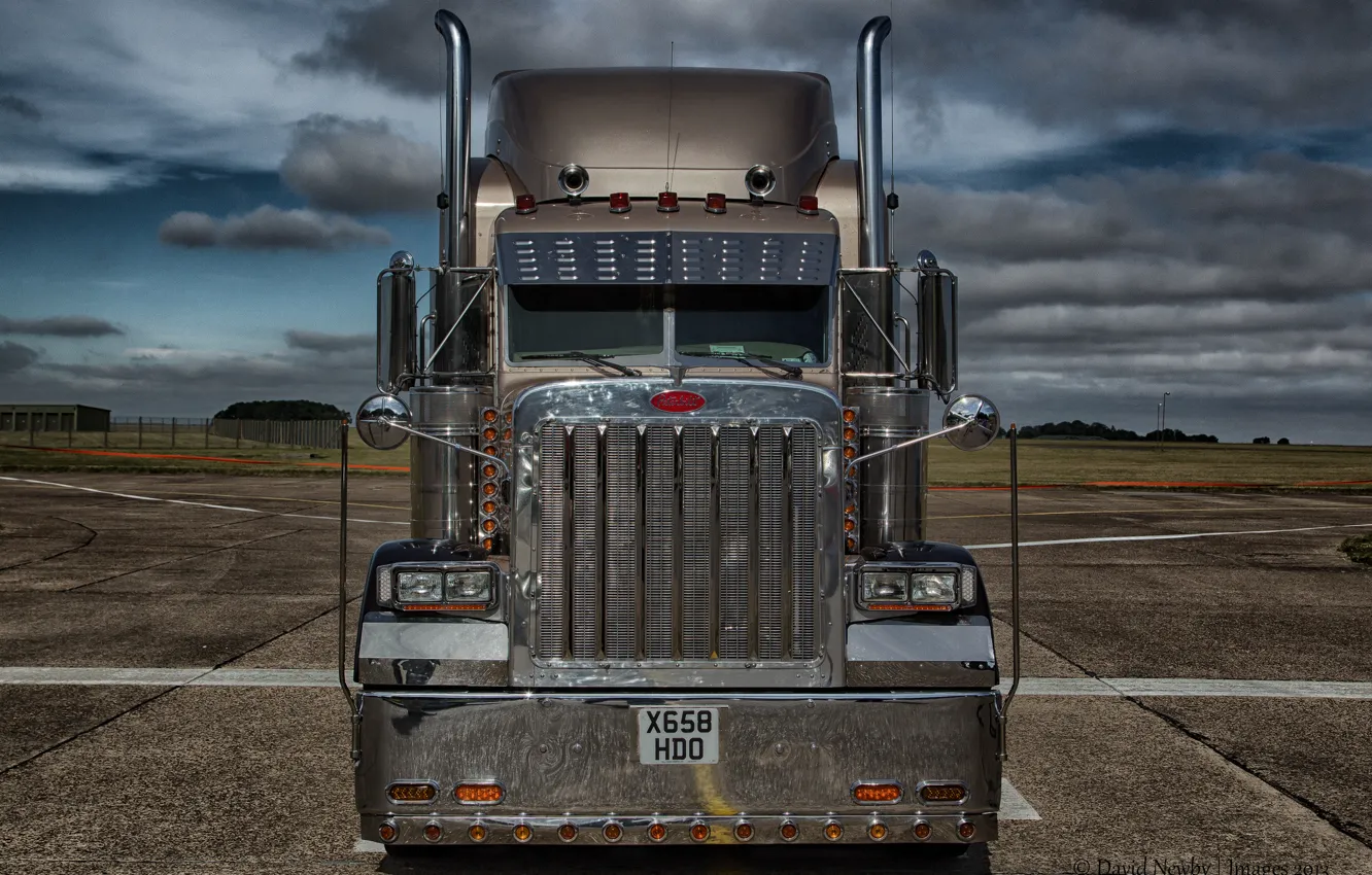 Photo wallpaper truck, Peterbilt, Peterbilt