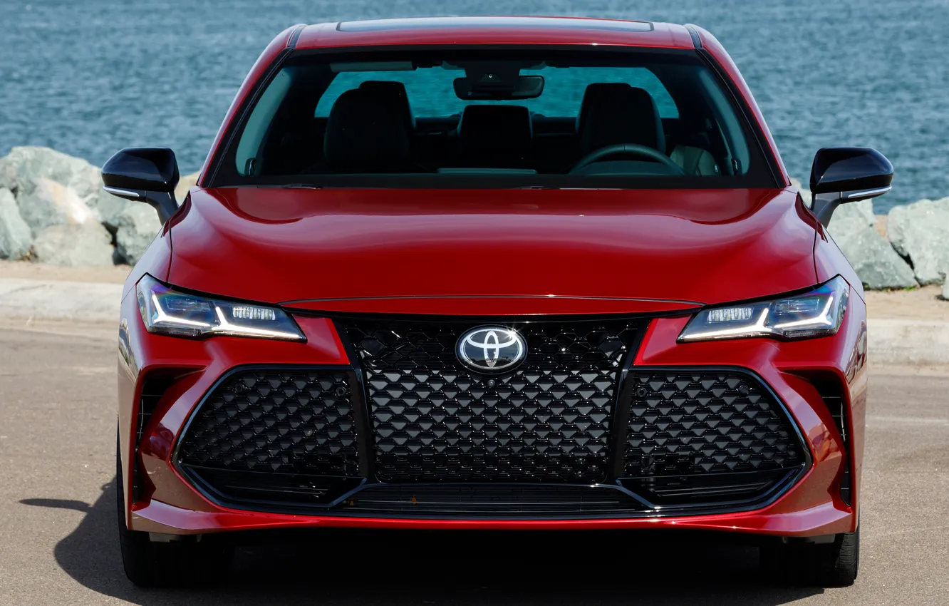 Photo wallpaper Toyota, front view, 2018, Avalon, Touring