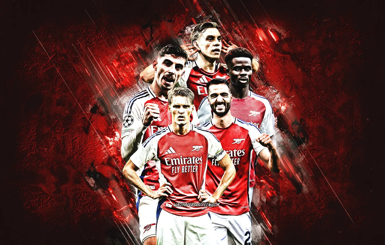 Photo wallpaper football, Arsenal, soccer, gunners, Arsenal FC, Martin Odegaard