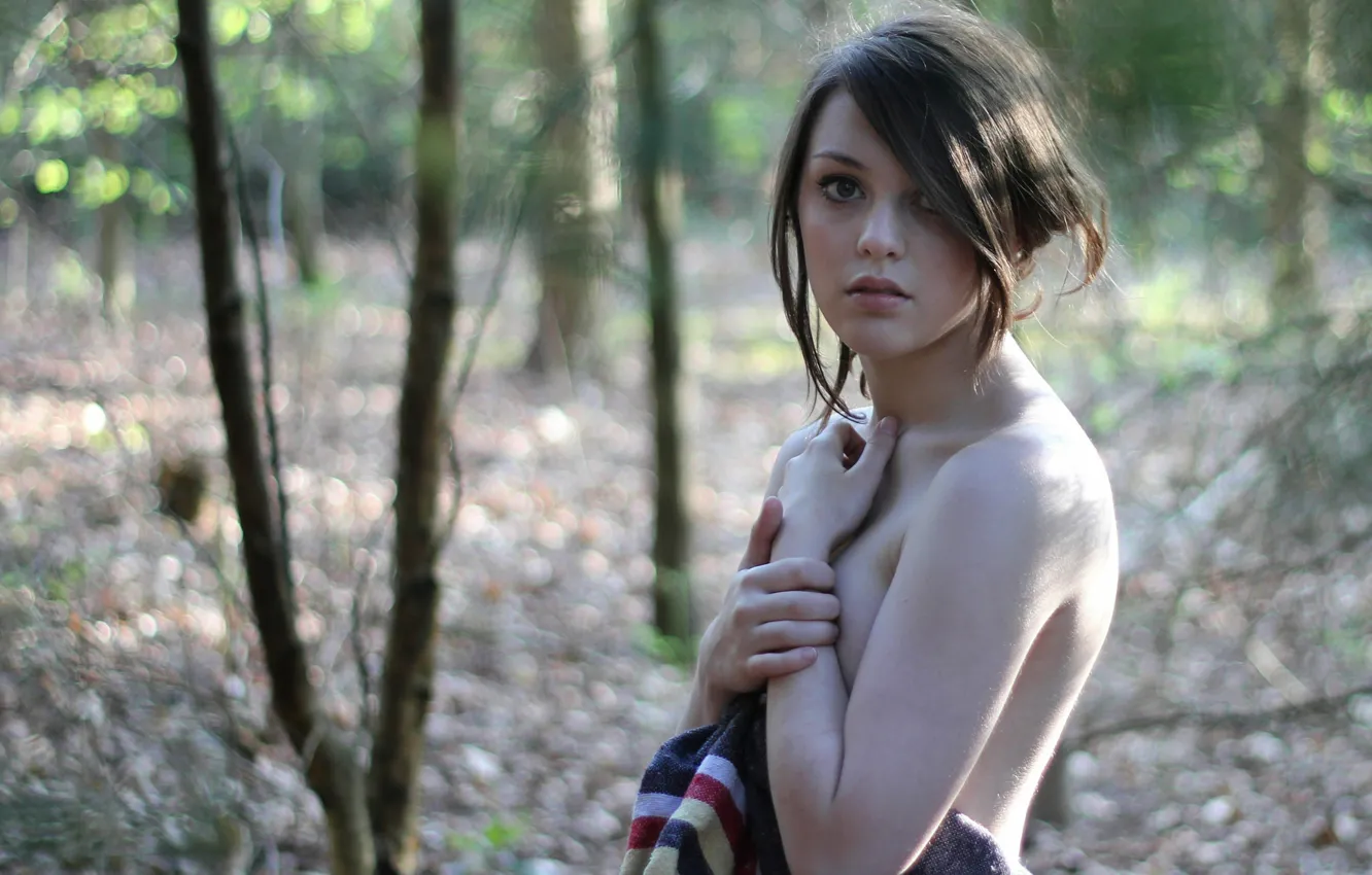 Photo wallpaper portrait, bokeh, Imogen