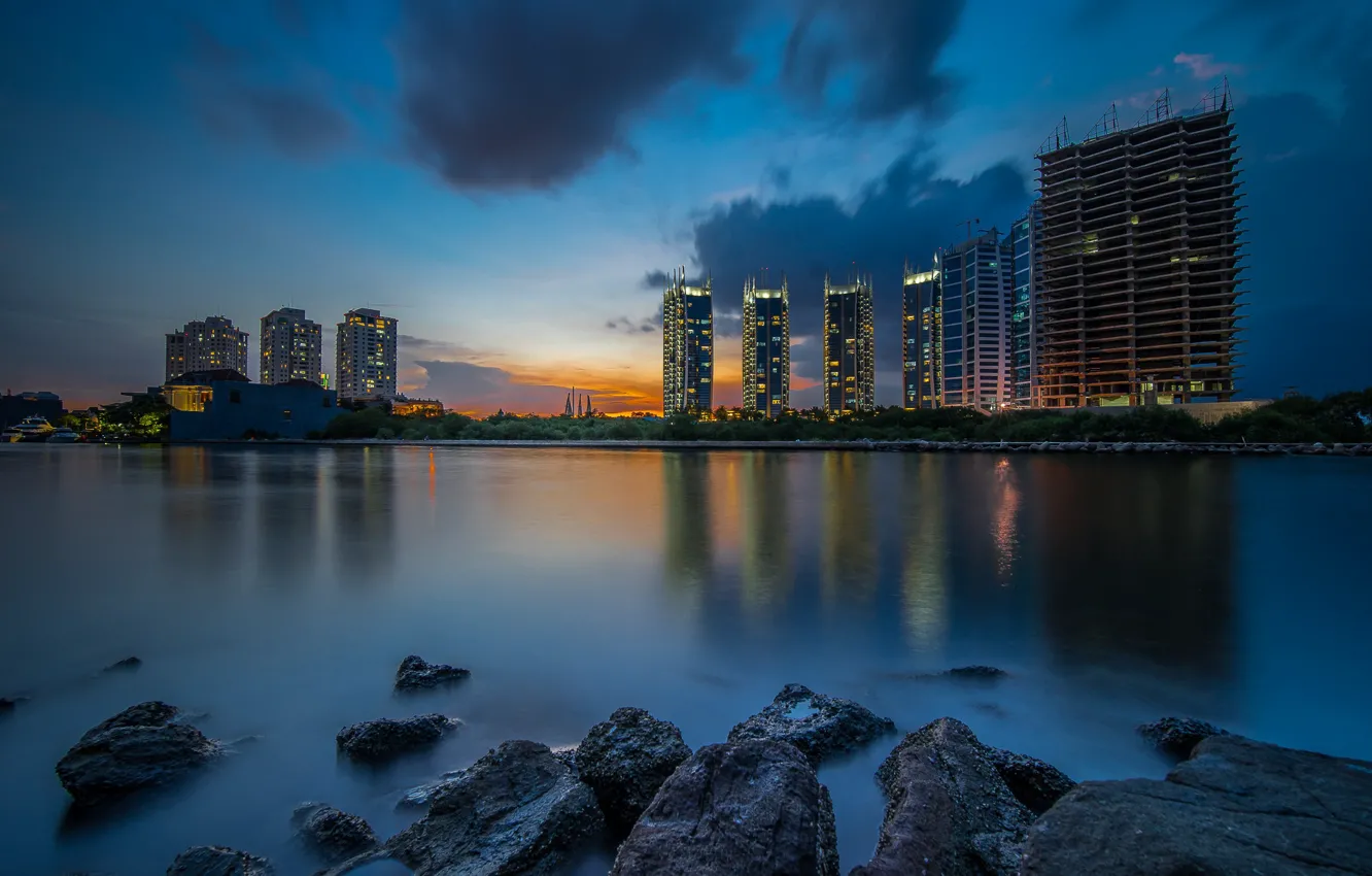 Photo wallpaper Indonesia, Jakarta, Pantai Mutiara