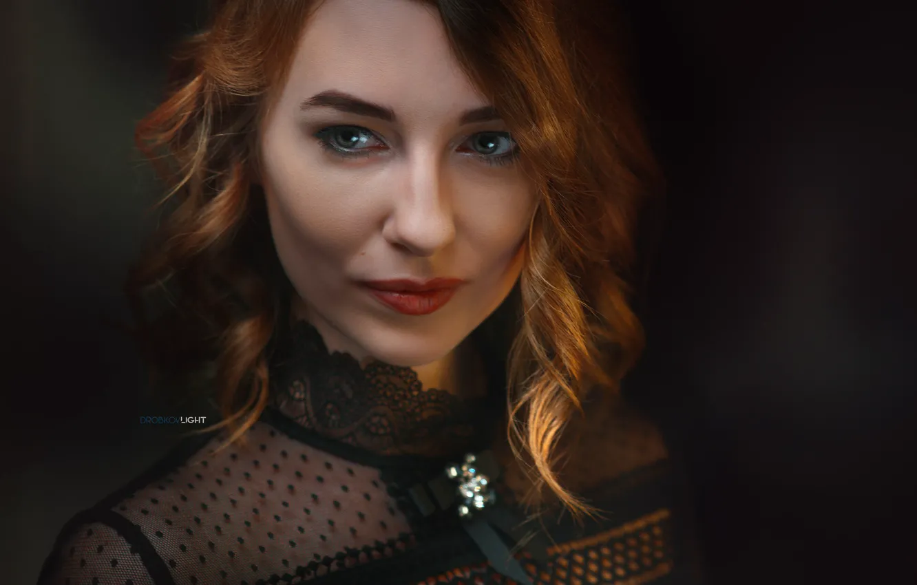 Photo wallpaper look, girl, pose, model, hair, Alexander Drobkov-Light, Zoya Is Suitable