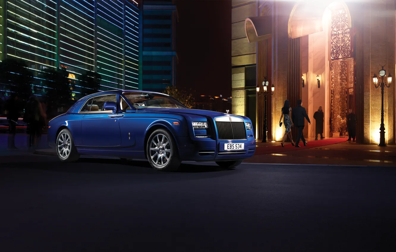 Photo wallpaper Rolls-Royce, Phantom, Rolls Royce, coupe, rolls Royce, phantom
