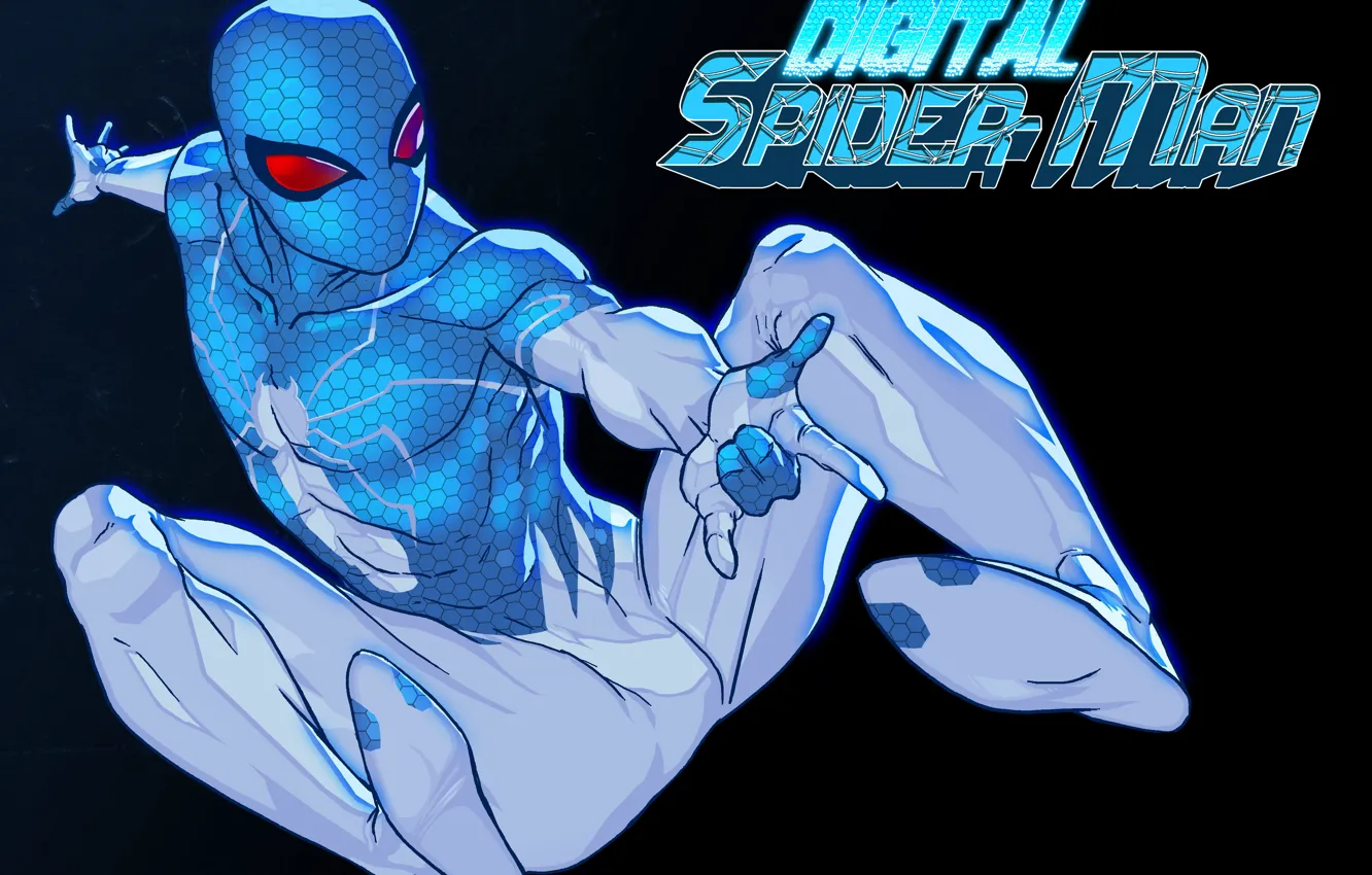 Photo wallpaper costume, superhero, fan art, Marvel Comics, Spider-Man, digital spider-man, Peter Parker