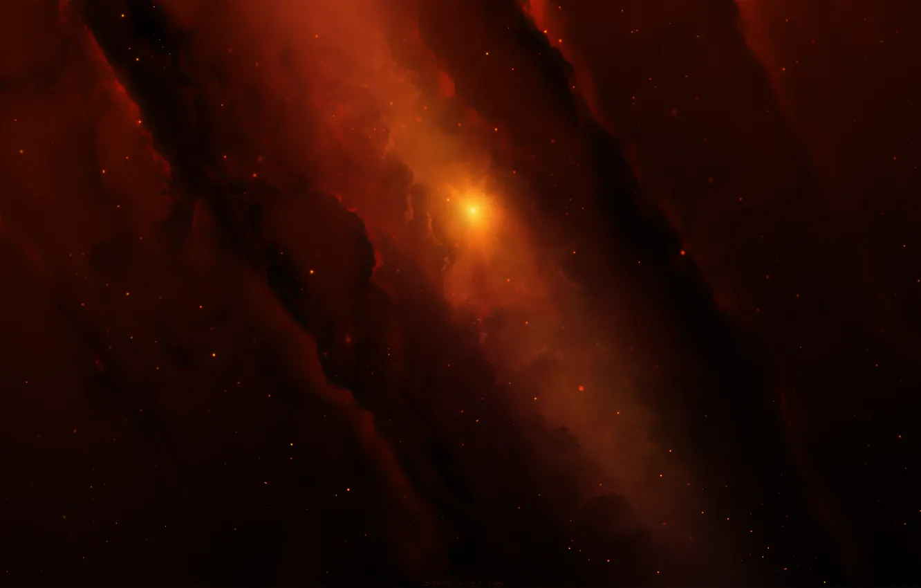 Photo wallpaper space, wallpaper, star