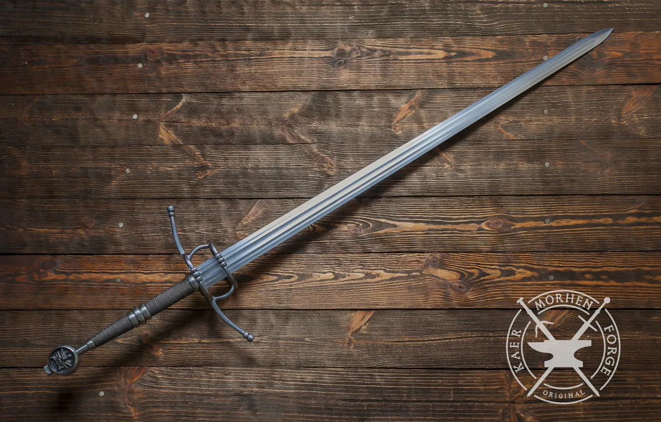 Photo wallpaper The Witcher 3 Wild Hunt, The Sword Of Geralt, Grandmaster witcher sword