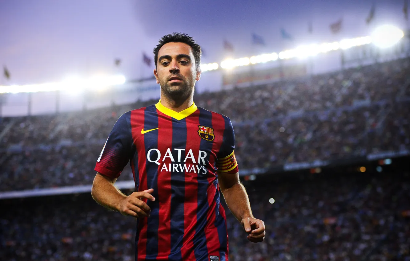 Photo wallpaper football, sport, Spain, player, football, Barcelona, Javi, Xavier Hernandez
