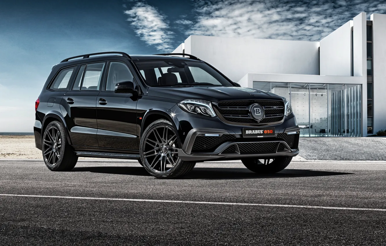 Photo wallpaper Mercedes-Benz, Brabus, Mercedes, X166, GL-Class