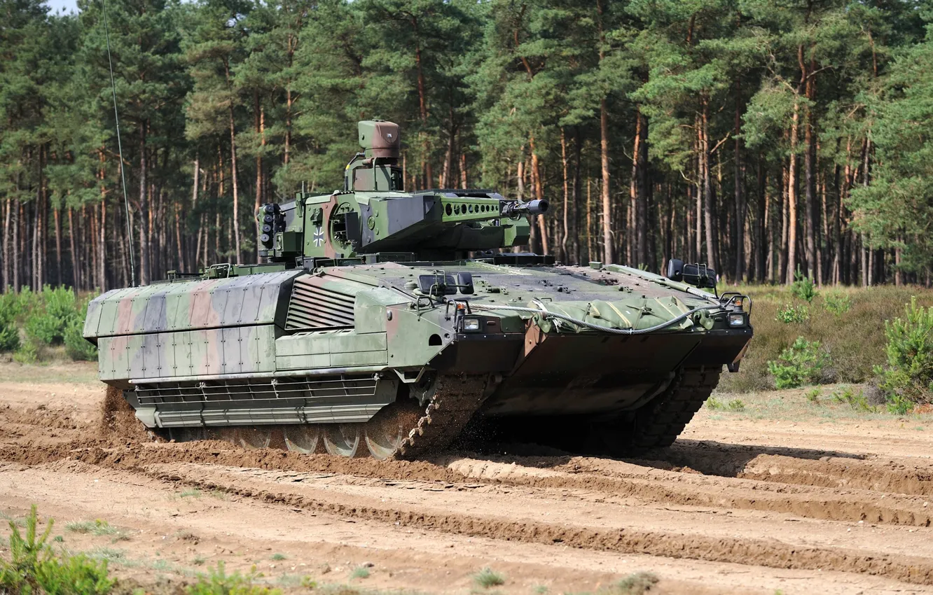 Photo wallpaper weapon, Puma, armored, military vehicle, armored vehicle, armed forces, military power, 043