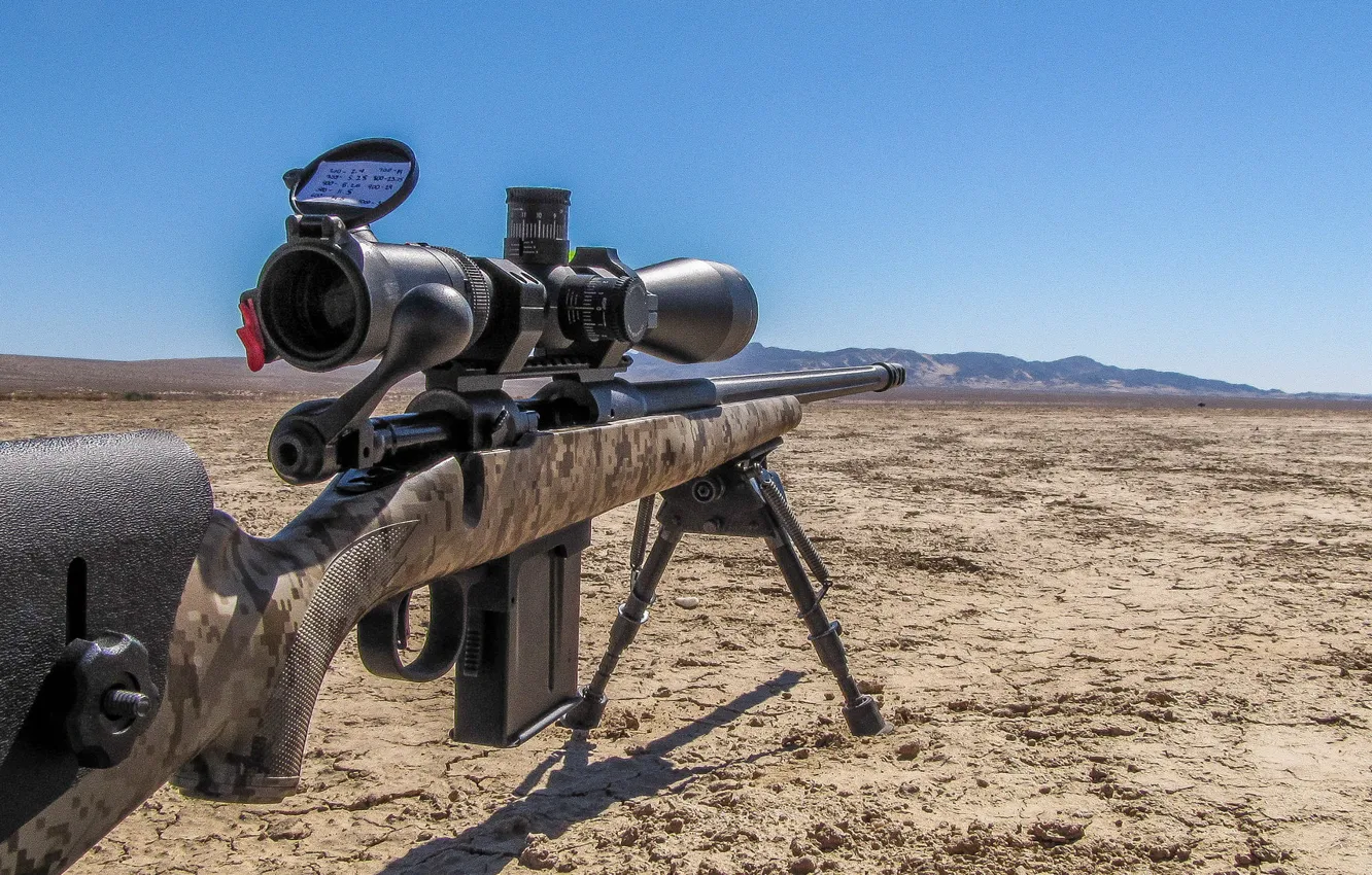 Photo wallpaper weapons, rifle, sniper, Savage 10, FCP SR