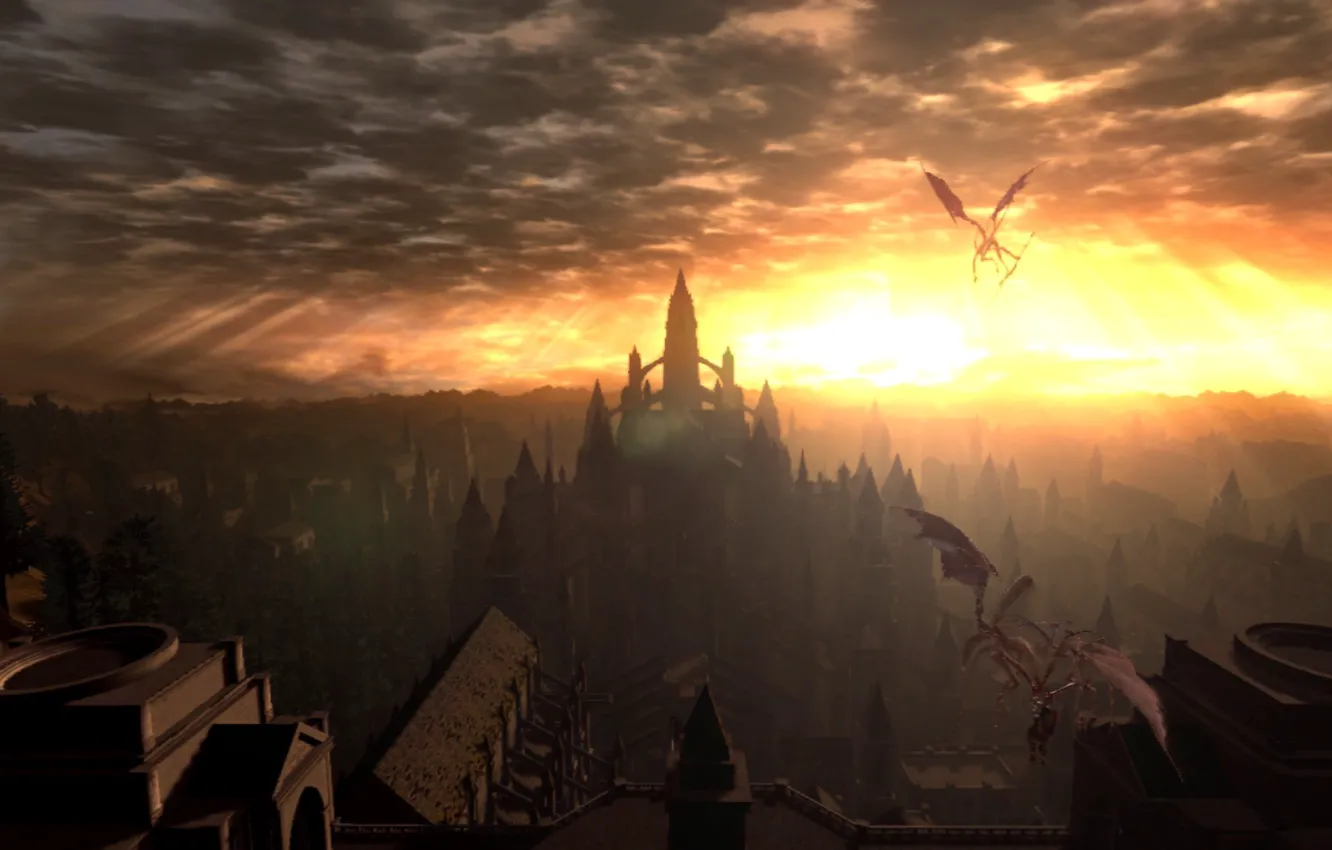 Photo wallpaper From Software, Anor Londo, DARK SOULS Prepare To Die Edition