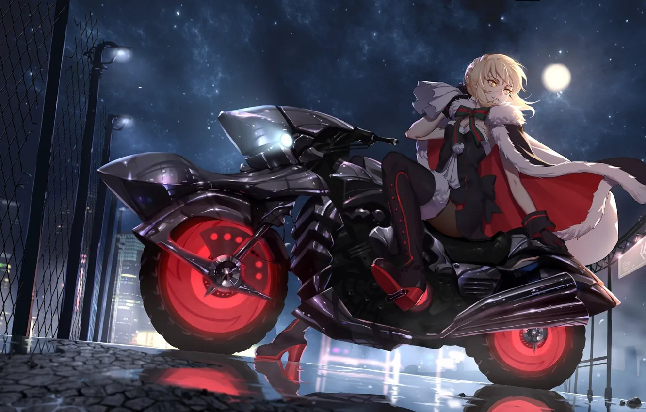 Photo wallpaper saber, fate, fate grand order, the saber, Arturia Pendragon, The Holy Alter, alter arturia, fate/GO