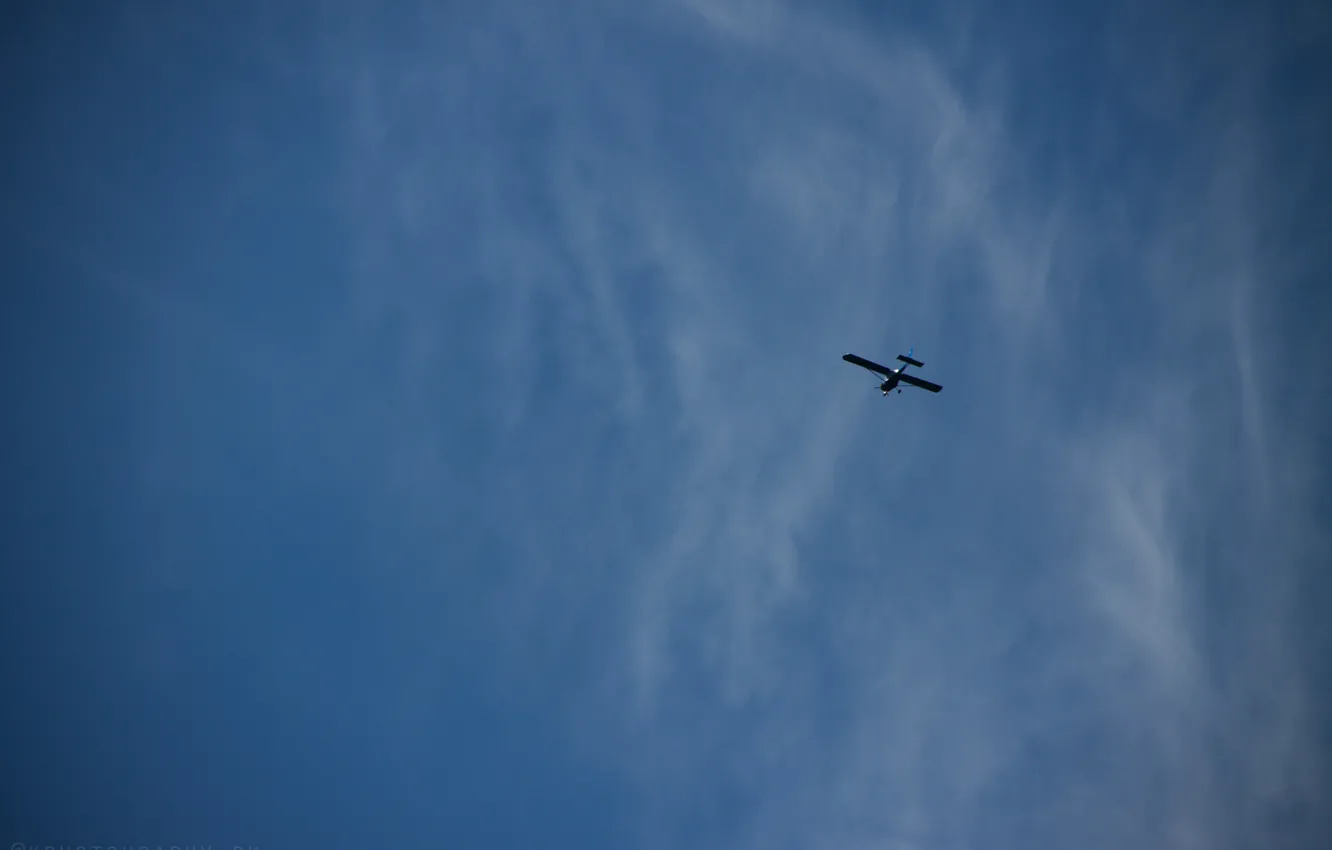 Photo wallpaper the sky, minimalism, the plane, Maize, insta:kportfolio