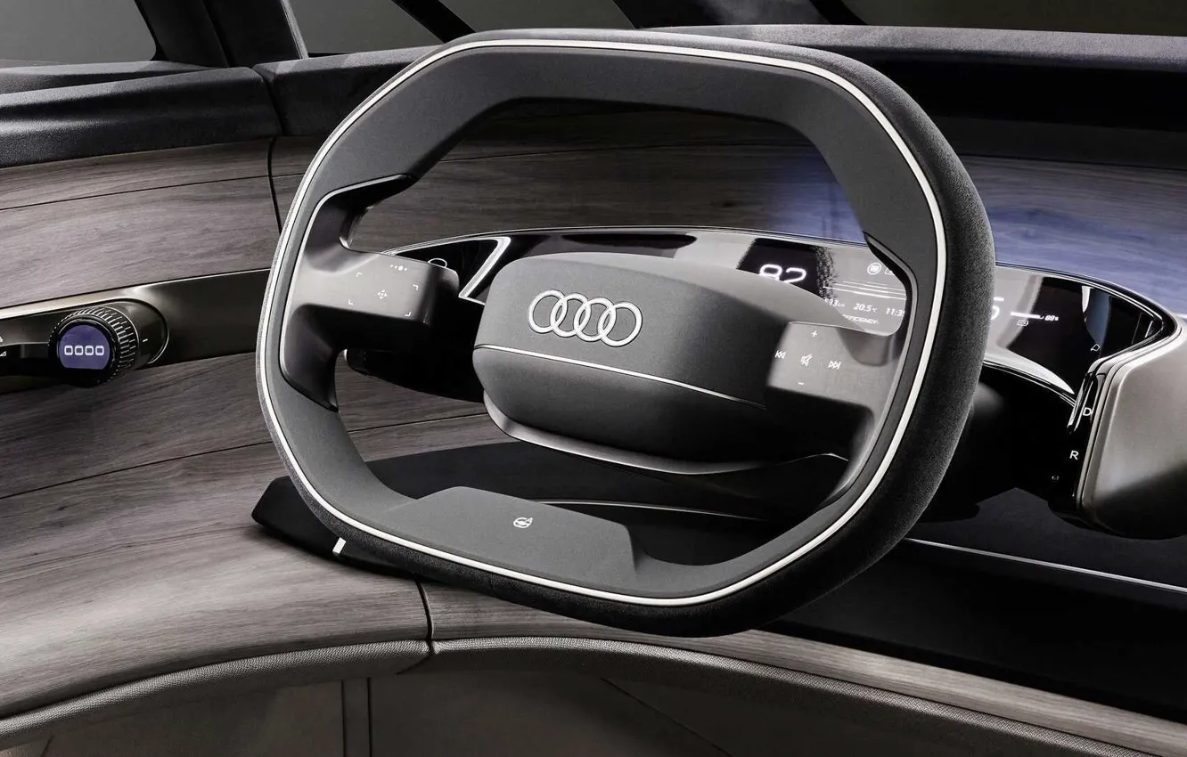 Photo wallpaper Audi, devices, the wheel, Urbansphere