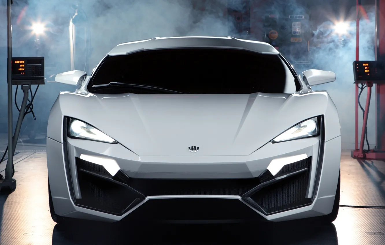 Photo wallpaper supercar, the front, Lykan, Hypersport
