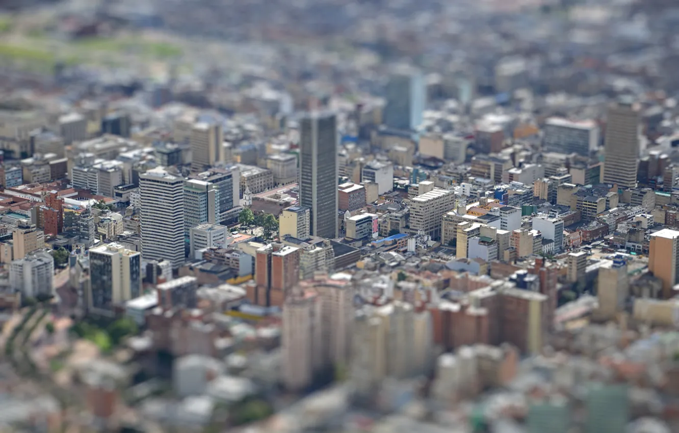 Photo wallpaper city, Colombia, Bogota