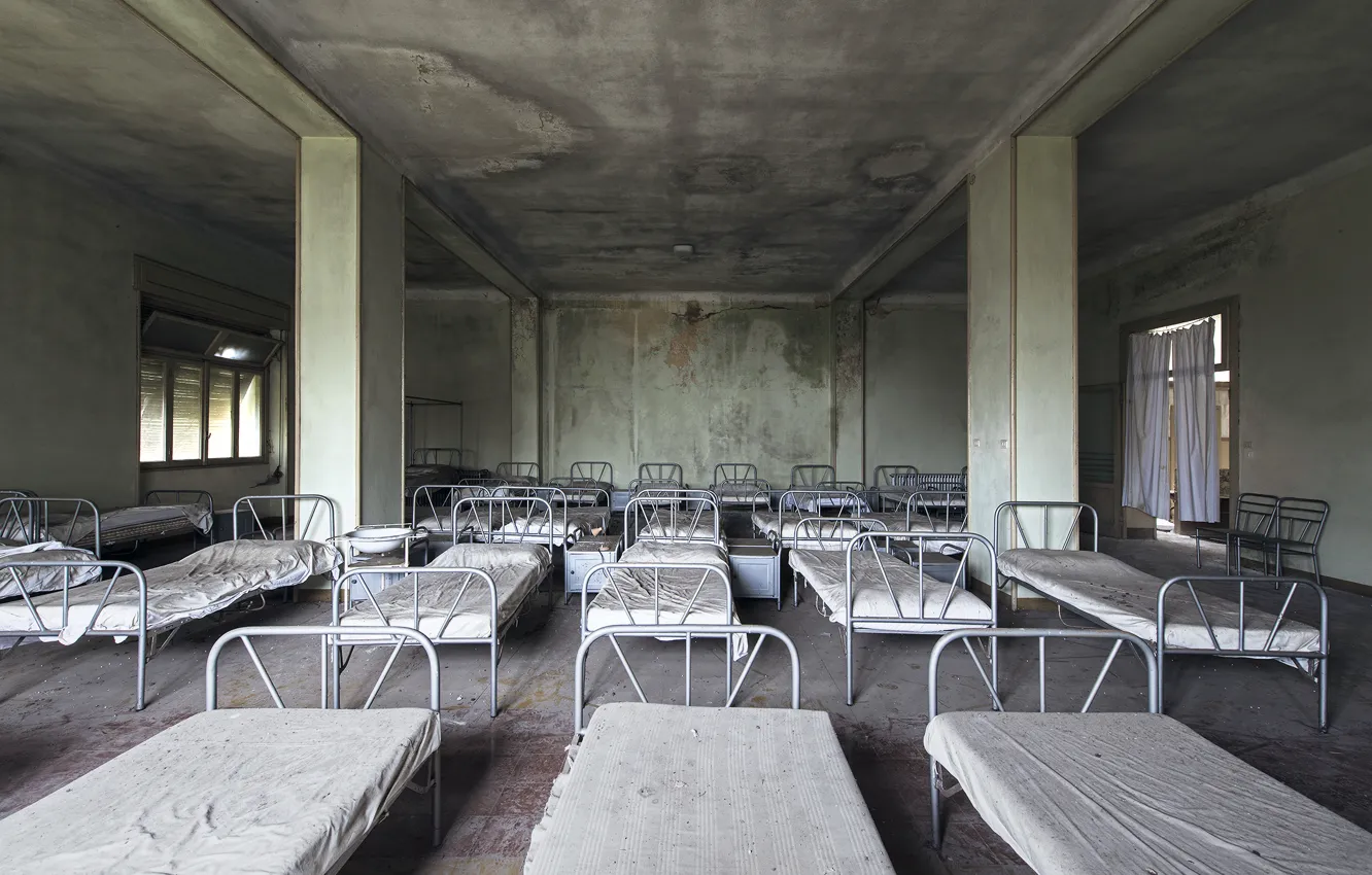 Photo wallpaper bed, interior, Colonia Montana